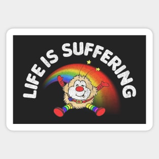 Life Is Suffering // Nihilist Design Sticker